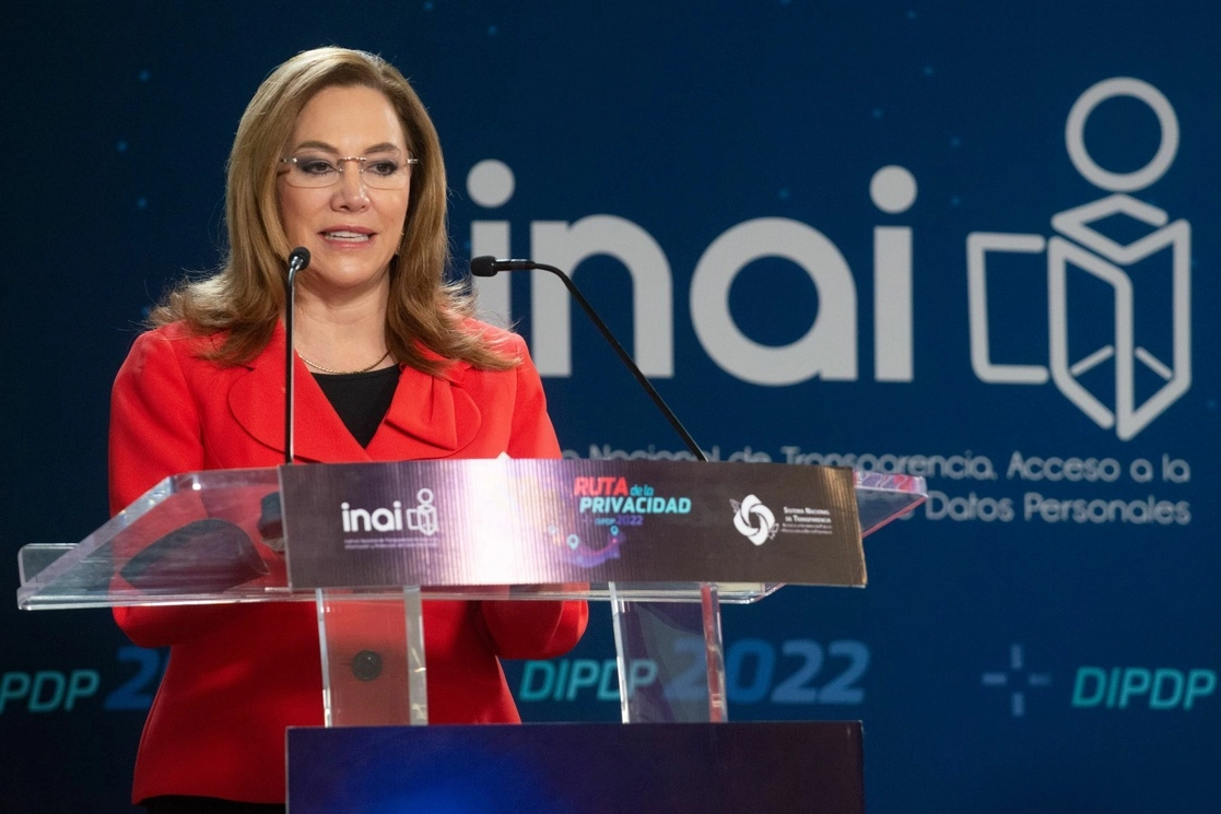 Ana Lilia Ibarra Cadena, comisionada presidenta del INAI confía que el Senado apruebe el nombramiento de los comisionados faltantes en el actual periodo de sesiones. Foto Cuartoscuro
