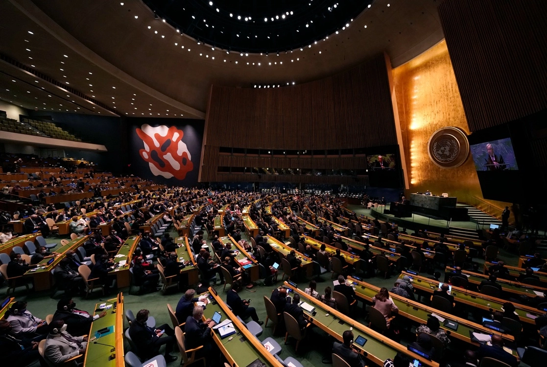 "Nos enfrentamos a la mayor cascada de crisis de nuestra vida", advirtió el secretario general de la ONU, Antonio Guterres, el 21 de septiembre de 2021. Foto Ap