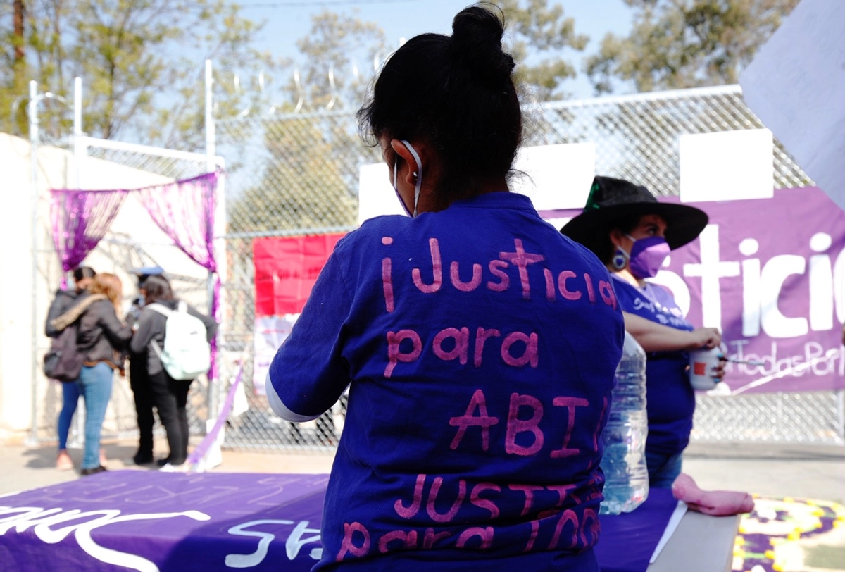 Mujeres durante una protesta en imagen de archivo. Foto 