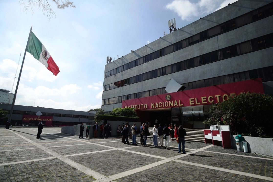 La sede del INE en la Ciudad de México. Foto Cristina Rodríguez / Archivo
