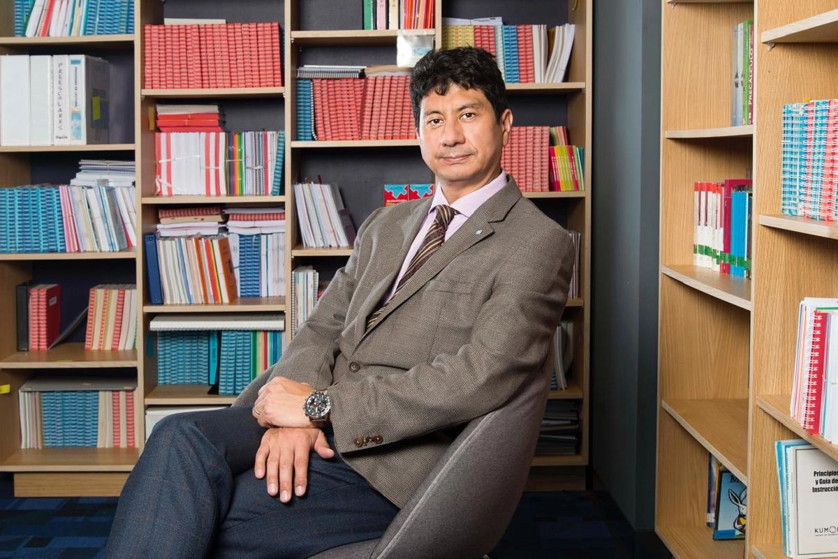 Luis Chiba Ramayoni, vice presidente Ejecutivo de Kumon México. Foto 