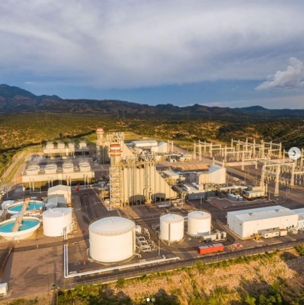 Planta de Grupo México ubicada en Nacosari, Sonora. Foto tomada del instagram de Grupo México

