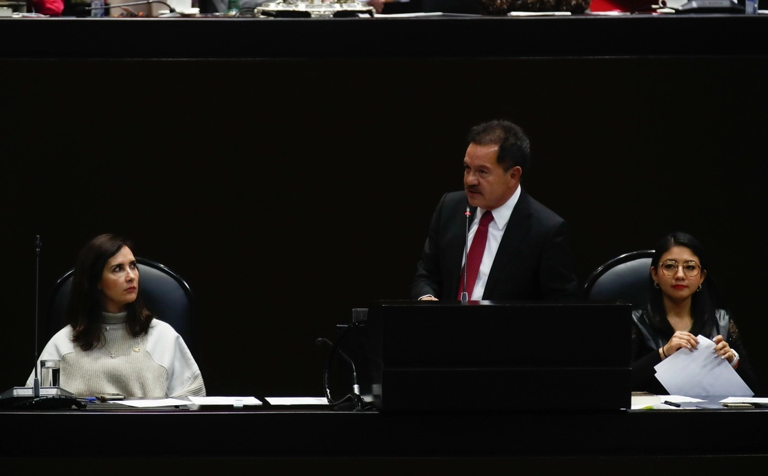 El diputado Ignacio Mier coordinador de Morena en San Lázaro; el pasado 2 de septiembre. Foto Víctor Camacho 
