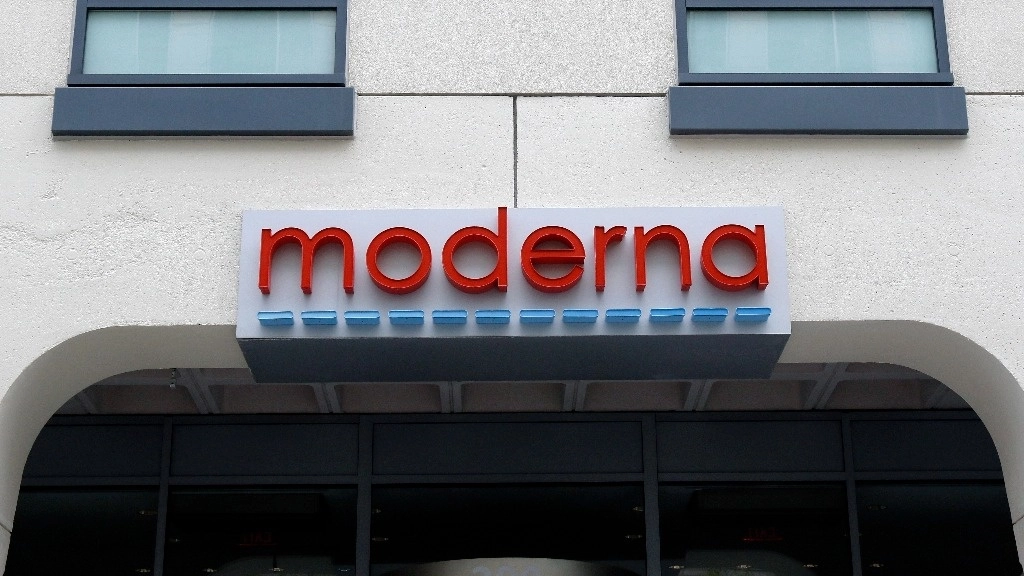 Edificio de Moderna Inc en Cambridge, Massachusetts. Foto Ap