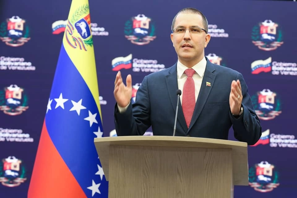 Jorge Arreaza participó en la Reunión Especial de Alto Nivel del Consejo Económico y Social de la ONU. Foto Tomada del Twitter @CancilleriaVE/Archivo