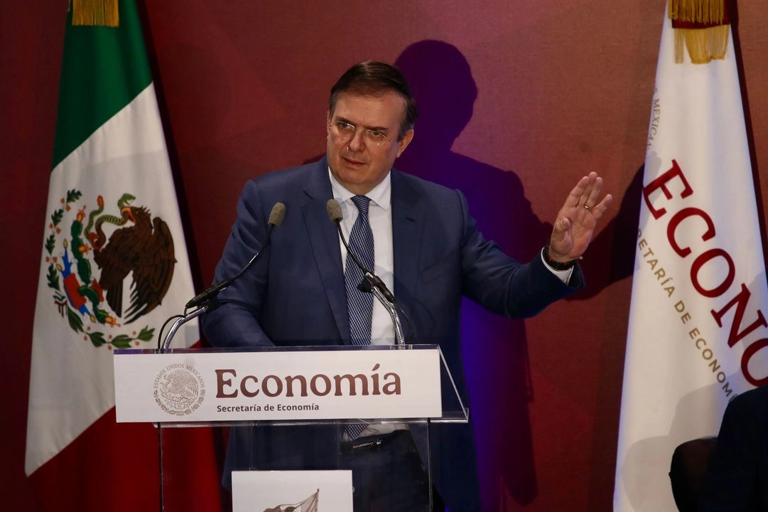 El secretario de Economía, Marcelo Ebrard acompañará a la Presidenta en su conferencia mañanera de este jueves. Foto