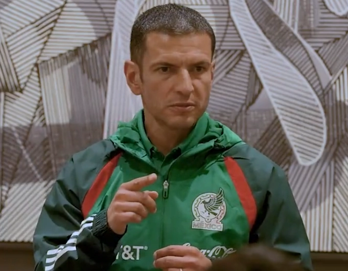 Jaime Lozano, nuevo entrenador de la Selección Nacional. Imagen tomada de la transmisión en vivo del evento por redes sociales