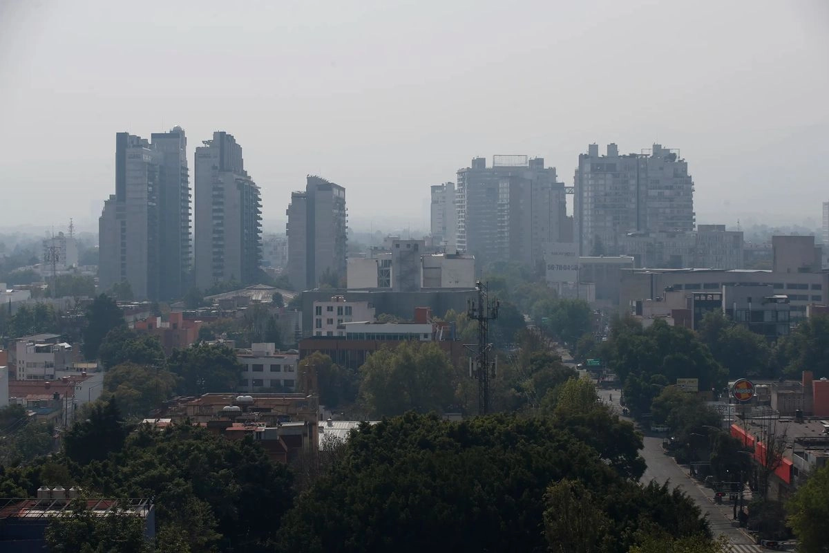 Contingencia ambiental en el Valle de México en imagen de archivo. Foto 