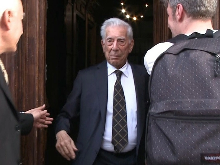 El Premio Nobel de Literatura, Mario Vargas Llosa, el pasado 30 de junio. Foto Europa Press