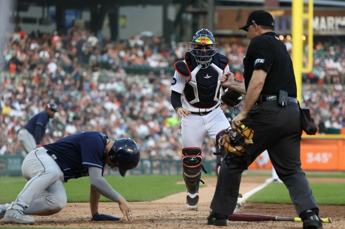 Los Tigres de Detroit venciron 9-1 a los Rays de Tampa Bay en un encuentro de las Grandes Ligas. Foto Afp
