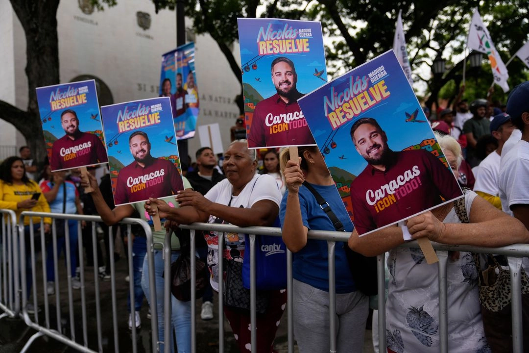 Campañas políticas con miras a las elecciones regionales de Venezuela. Foto