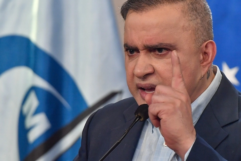 El Fiscal General venezolano Tarek William Saab habla durante una conferencia de prensa en Caracas, Venezuela. Foto Ap/ archivo