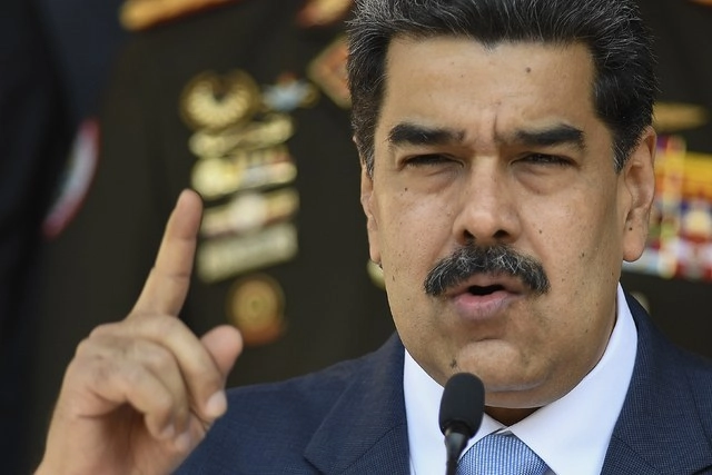 Nicolás Maduro fue acusado por Estado Unidos por delitos de narcotráfico. Foto Ap / Archivo