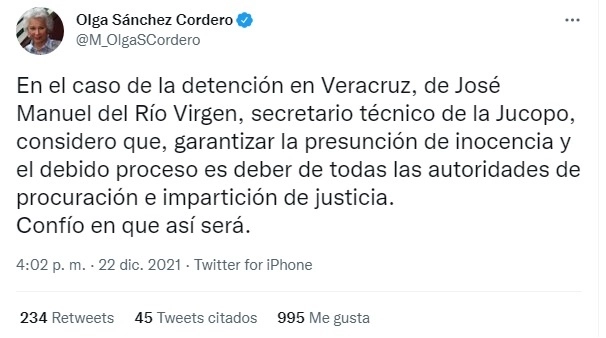 Militantes de todas las fracciones manifestaron su respaldo al secretario técnico. Foto de twitter