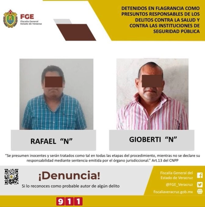 Ficha emitida por la Fiscalía.