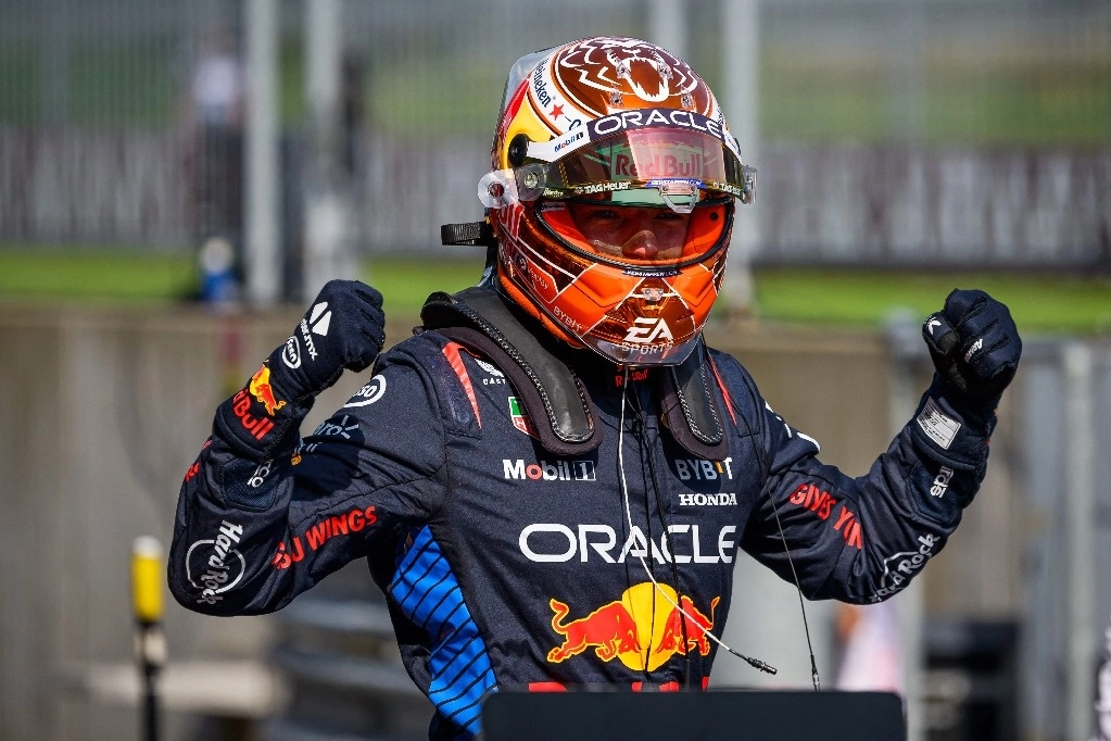 Max Verstappen, piloto de Red Bull, se hizo con la 'pole position' en la clasificación del GP de Austria. Foto Afp