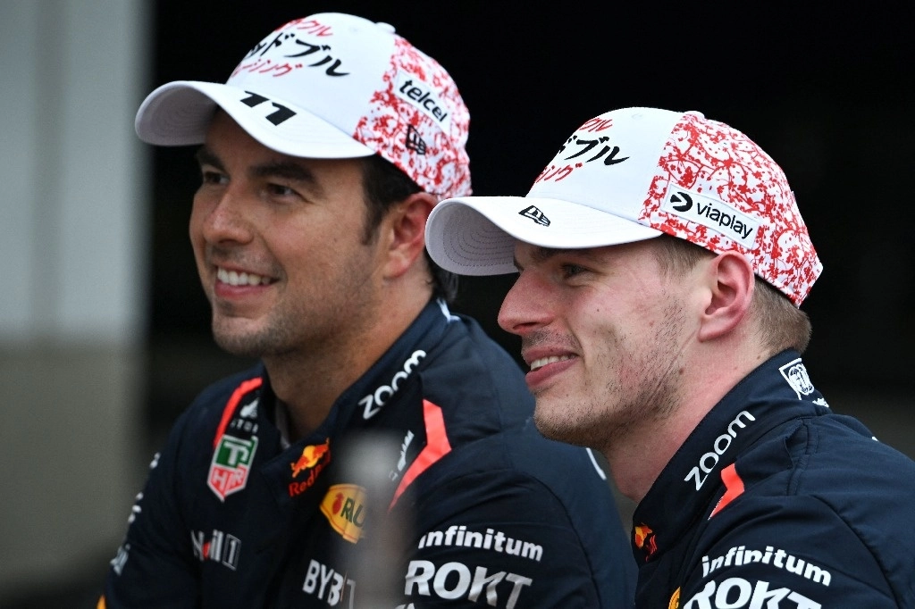 Los pilotos de Red Bull dominaron sin oposición la carrera y mantuvieron los puestos que habían asegurado desde la clasificación del día anterior. Foto Afp.
