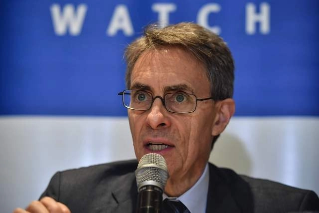 China vetó la entrada a Hong Kong al responsable de la reconocida organización Human Rights Watch, Kenneth Roth. Foto Afp