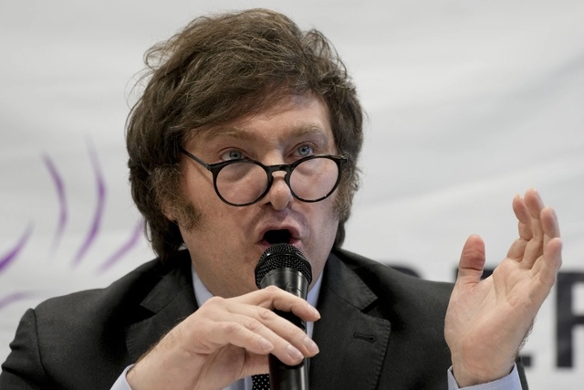 El presidente de Argentina, Javier Milei en imagen de archivo. Foto Ap