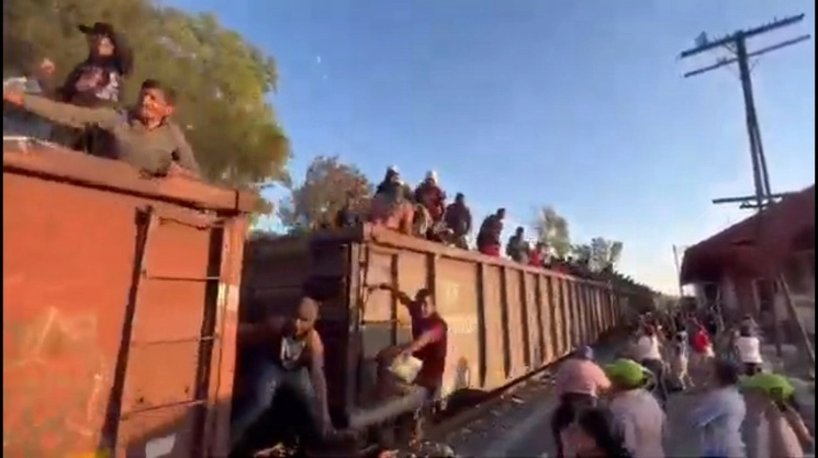 Captura de pantalla de video que circula en redes sociales.