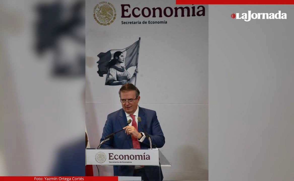 El secretario de Economía, Marcelo Ebrard, viajará a Washington para tratar con el gobierno de EU el impuesto al cobre. Foto