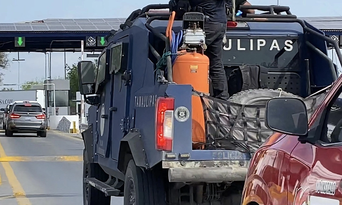 Militares en vigilancia en Tamaulipas. Foto Afp