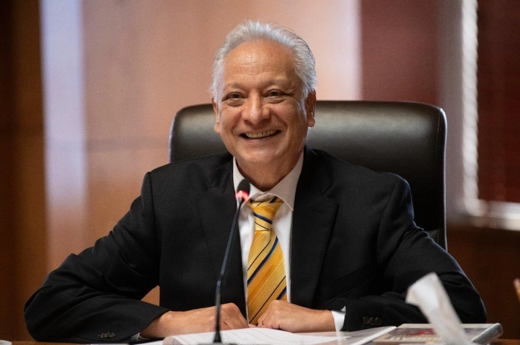 El nuevo director de Pemex, Víctor Rodríguez este 2 de octubre de 2024. Foto Pemex