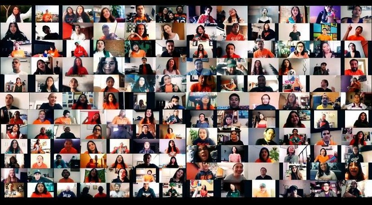 Con “Humanidad”, la UDLAP rinde homenaje a su comunidad universitaria en tiempos de coronavirus. Foto UDLAP