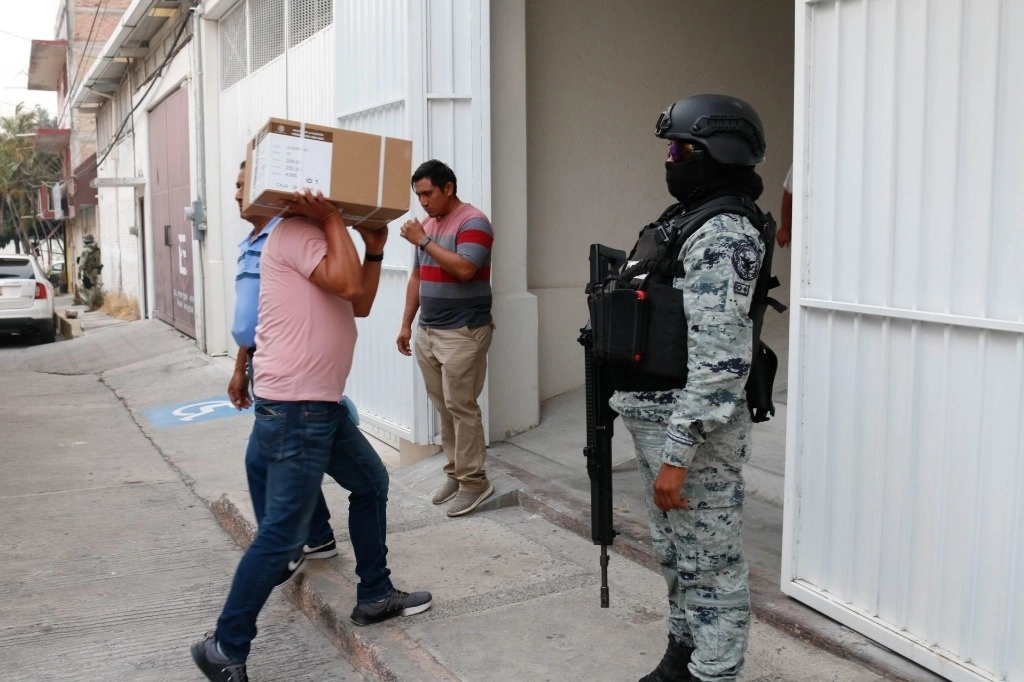 Se informó que más de 259 mil elementos de las Fuerzas Armadas tendrán presencia para la vigilancia en el territorio nacional. Foto Dassaev Téllez Adame/Cuartoscuro/La Jornada.