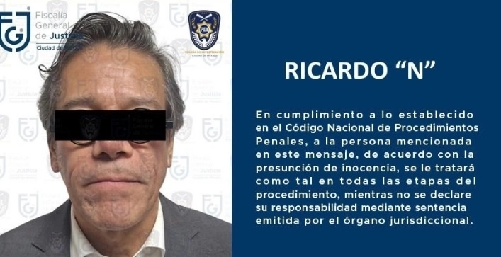 Su defensa presentó pruebas y alegatos con los que logró que el juzgador desechara el agravante del delito. Foto FGJCDMX