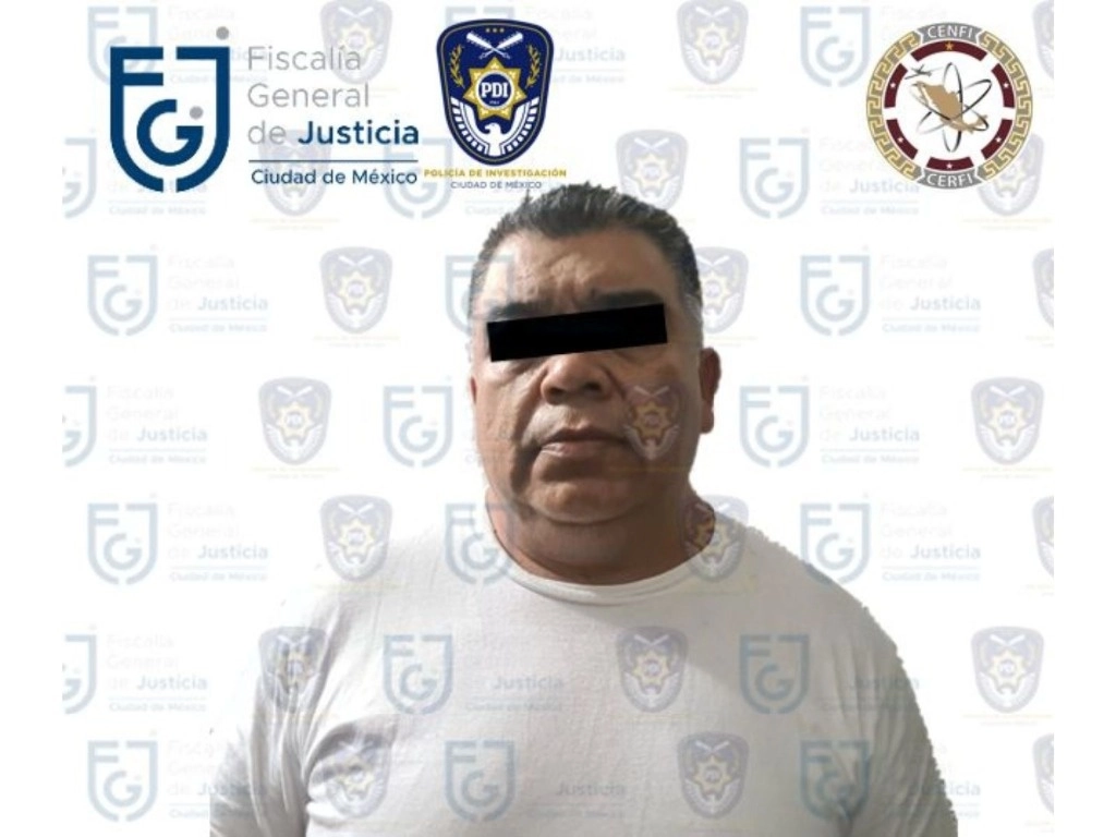 ‘El Chacal’ es uno de los principales cabecillas del grupo delictivo generador de violencia en el oriente de la capital. Foto tomada de X @PDI_FGJCDMX / Archivo