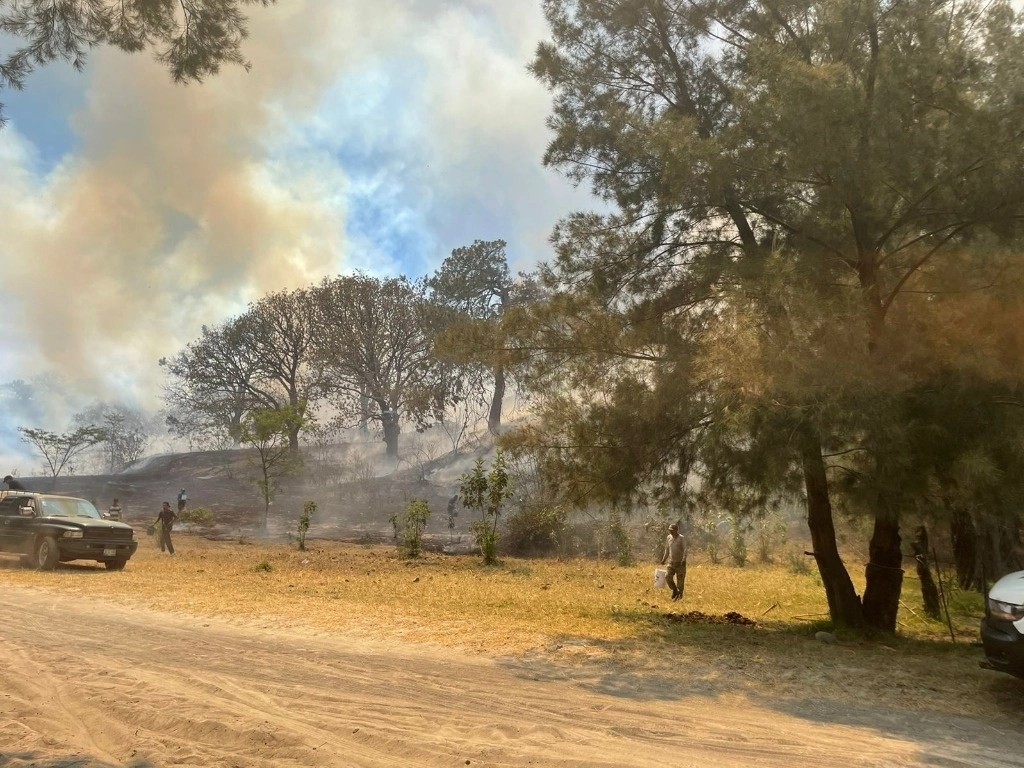 Los testigos la retuvieron y solicitaron la presencia de policías municipales, quienes a su arribo formalizaron la detención de la mujer, asegurándose el referido encendedor. Foto 'La Jornada'