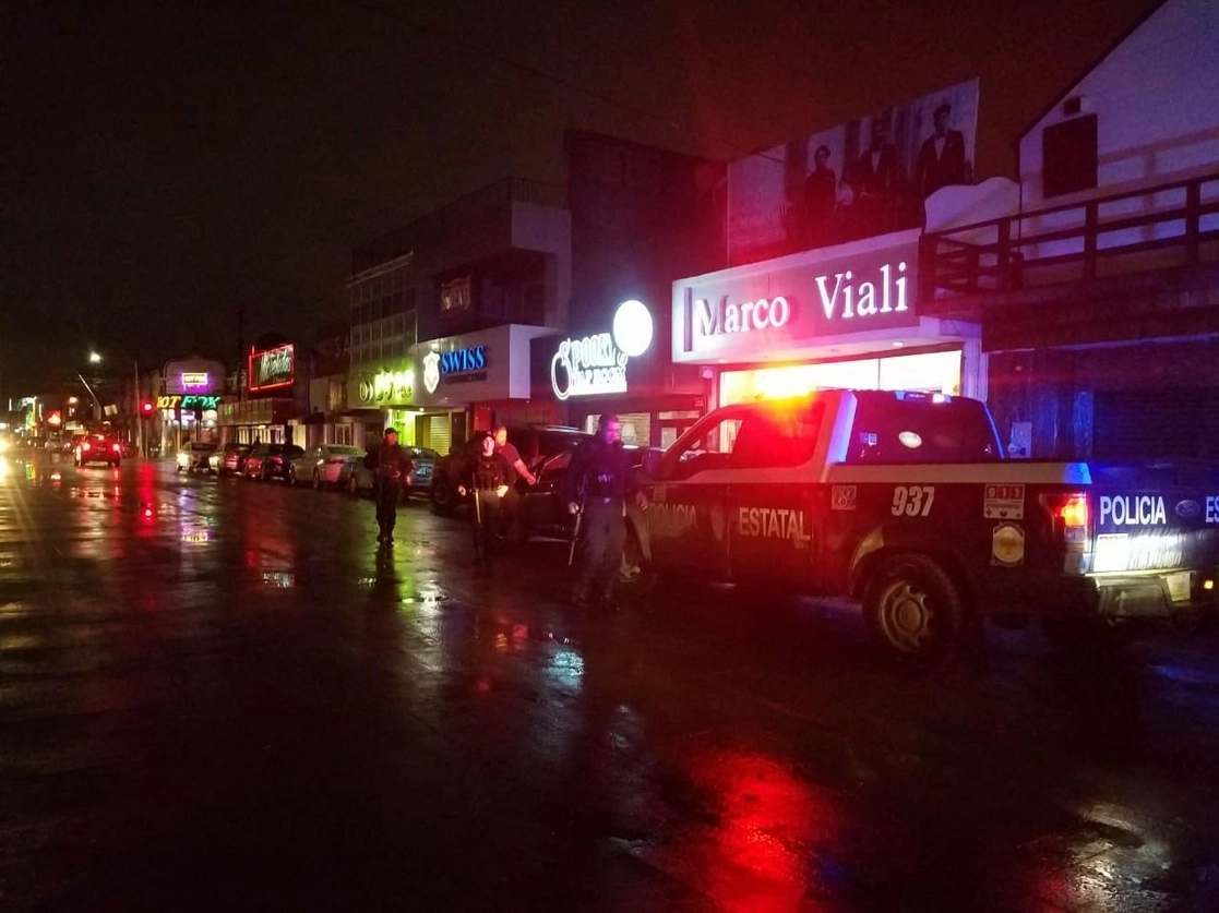Integrantes de la Guardia Estatal de Seguridad e Investigación de Baja California en un operativo en Tijuana. Foto @gesibc
