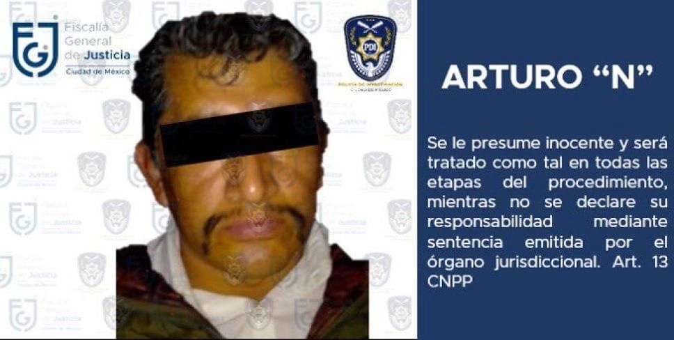 El cuerpo de la mujer fue hallado el primero de noviembre en un paraje de la colonia San Miguel Xicalco, ejecutándose la primera orden de aprehensión en diciembre de ese año. Foto FGJCDMX