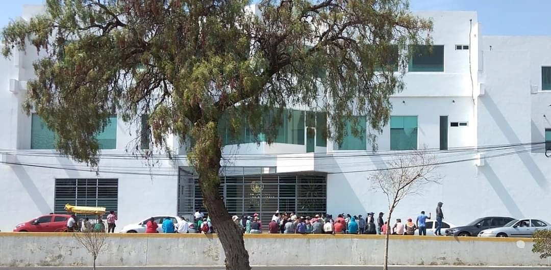 El juzgado de Control de Pachuca, Hidalgo, donde fueron vinculados a proceso los ediles y donde los jueces decidieron que permanezcan en prisión durante las investigaciones complementarias. Foto Ricardo Montoya