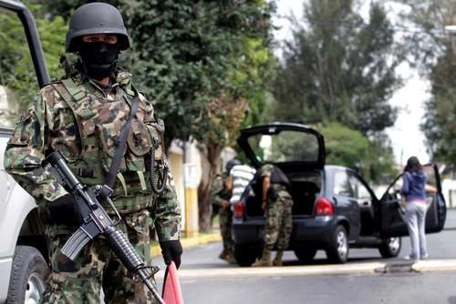 Elementos del Ejército Mexicano en imagen de archivo. Foto La Jornada 