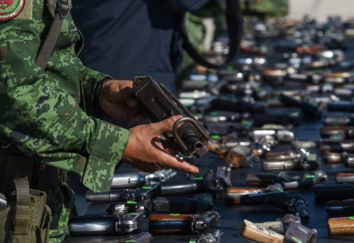 Armas de uso exclusivo de las Fuerzas Armadas. 