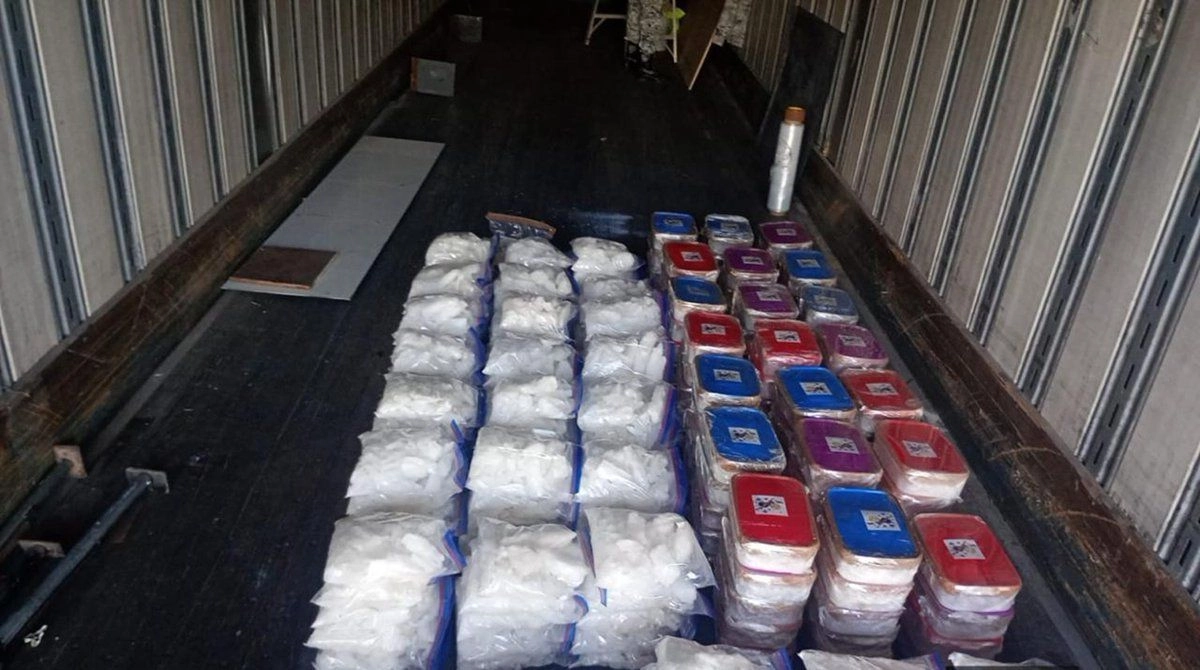 Matanfetamina decomisada en imagen de archivo. Foto