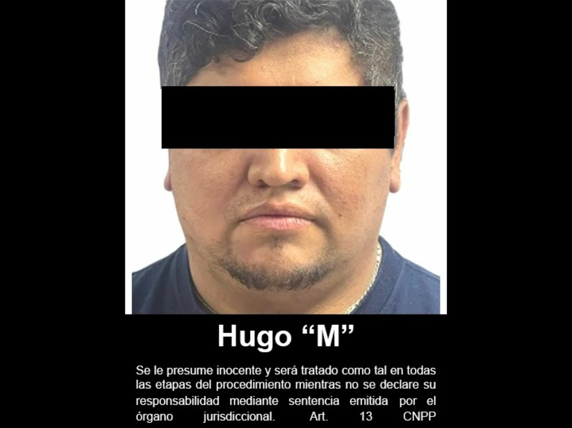Hugo “M” está acusado de almacenar y distribuir pornografía infantil. Foto cortesía FGR