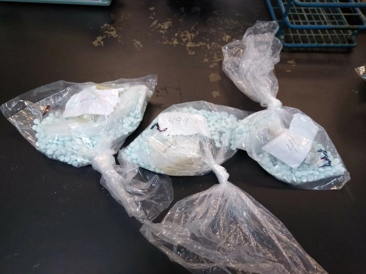 Pastillas incautadas por la Sedena. Foto cortesía de FGR 
