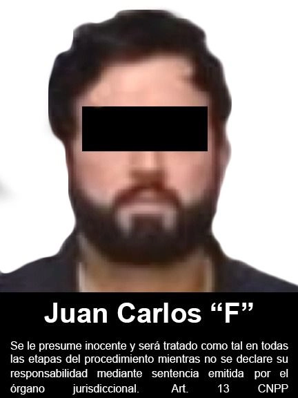 Juan Carlos Félix Gastelum y/o Agustín Fonseca Sánchez, alias 'Chavo Félix'. Imagen difundida por la FGR 
