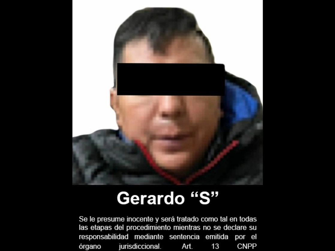 Gerardo Soberanes, "El G1" es identificado como integrante del Cártel de Sinaloa. Foto cortesía FGR