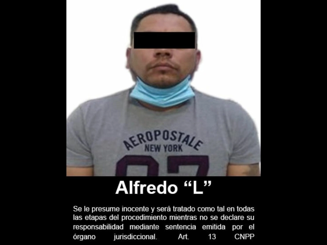Un juez federal dictó auto de vinculación a proceso en contra de José Alfredo Lara Ontiveros, "El Pelonete", integrante de la organización delictiva La Línea, por su presunto involucramiento en el asesinato de nueve personas, en hechos ocurridos en Bavispe, Sonora, en noviembre del año pasado. Foto cortesía de Fiscalía General de la República 