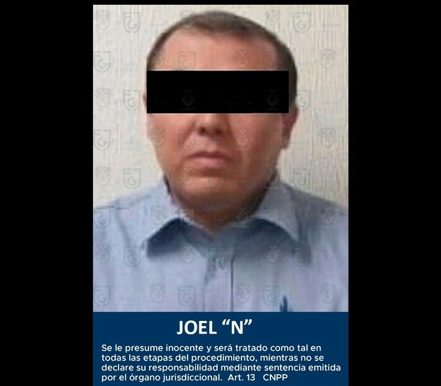 Un juez de control vinculó a proceso a Joel Pazol Ruiz, ex Subdirector de Análisis Presupuestal de la Secretaría de Finanzas de la CDMX. Foto cortesía de la FGJ