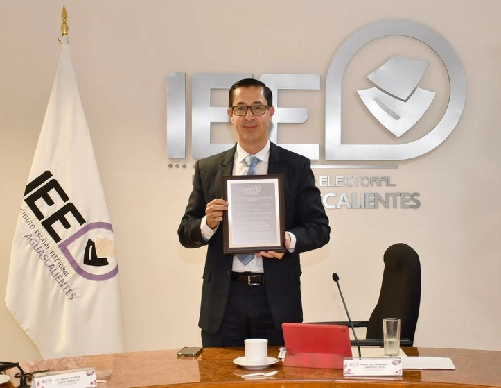 Luis Fernando en imagen de archivo tomada de la página del IEE.