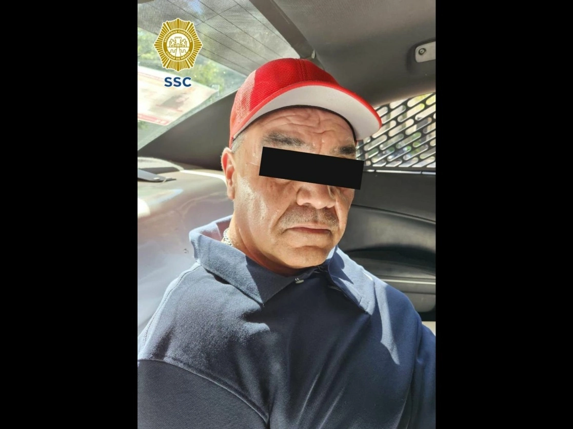El hombre de 61 años fue detenido en Las Lomas de Chapultepec, la semana pasada, cuando circulaba en una camioneta de lujo. Foto tomada del Twitter de @OHarfuch / archivo