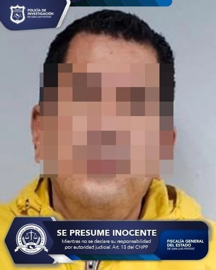 El imputado está relacionado con la muerte de quien fuera el presidente municipal del municipio mencionado, que ocurrió el 15 de diciembre de 2024. Foto FGESLP