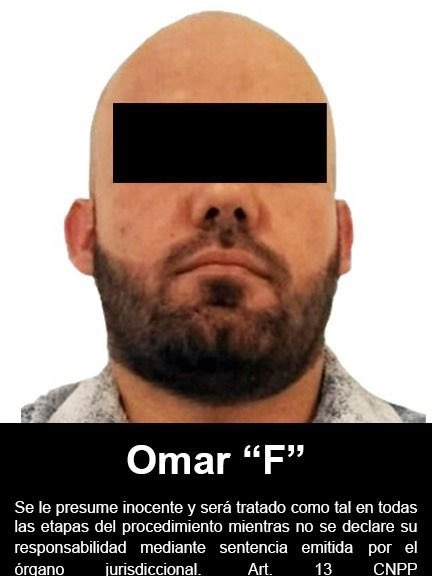 Al individuo se le dictó prisión preventiva justificada. Foto FGR