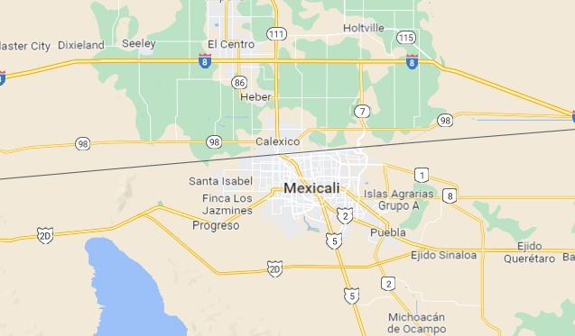 En el año 2019 en el Hospital 31 del IMSS en Mexicali médicos fueron denunciados por el delitos de lesiones. Foto Google Maps
