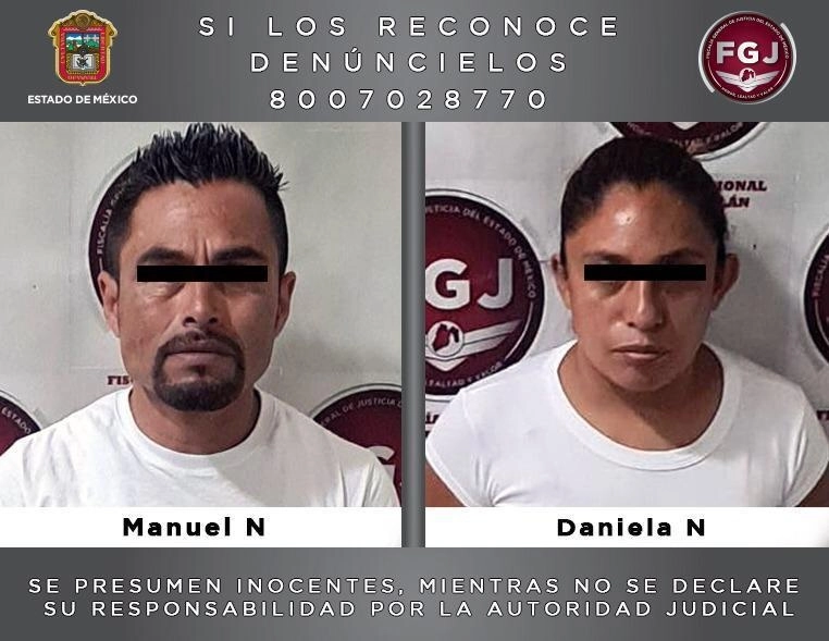 Manuel “N” y Daniela “N” fueron vinculados a proceso por el delito de trata. Foto cortesía FGJ